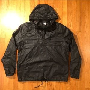 H&M Divided Waterproof Anorak Rain Jacket Black Men’s Size L